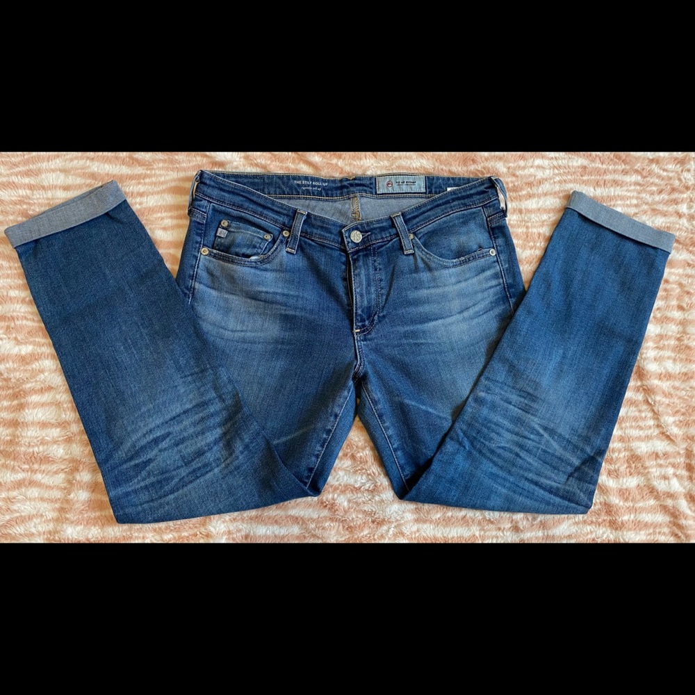 🧡 AG The Stilt Roll-Up Cigarette Jean 🧡